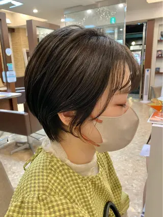 ショート カラー 三ツ井凌 【ヘアケアサロン】のヘアスタイル