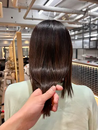 ミディアム 💎艶髪／美髪特化 世麗💎のヘアスタイル