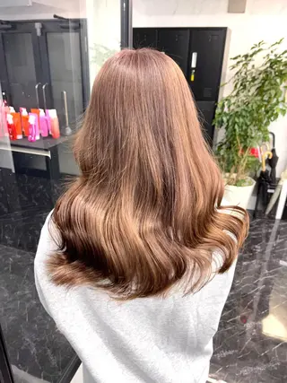カラー 髪質改善/堀江 ケアカラーtoshiのヘアスタイル