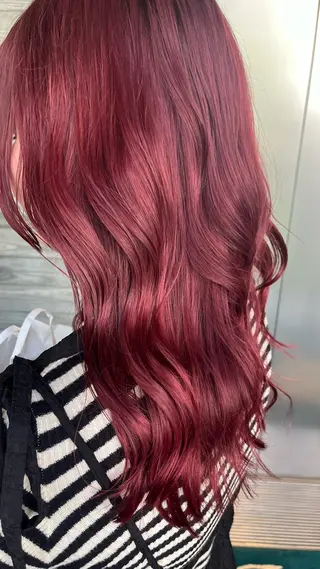 セミロング 【美ボブ.艶カラー. 梅田茶屋町】midoのヘアスタイル