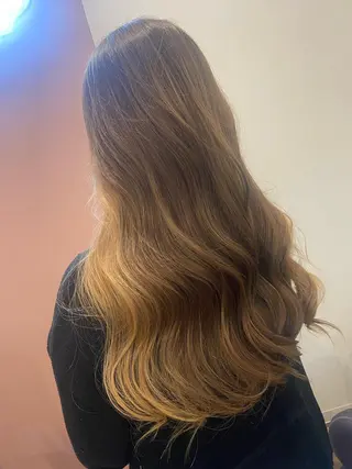 ロング カラー pep natsumiのヘアスタイル