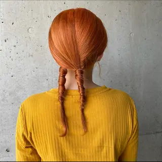 ロング カラー フリーランス美容師 MIZUKIのヘアスタイル