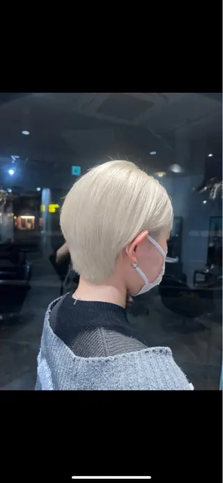 ロング カラー ハイトーンカラー が絶対可愛い✨泰聖✨のヘアスタイル