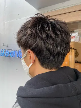 パーマ メンズ hazuki 🌝のヘアスタイル