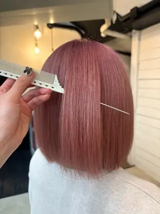 ショート カラー 宮本 エリカのヘアスタイル