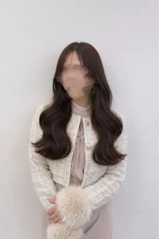 ロング カラー 🥂上品ワンホンヘア 🥂nozomiのヘアスタイル