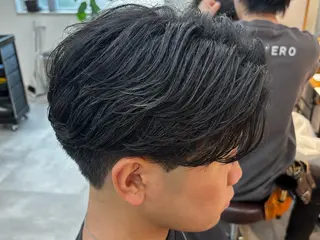 ショート パーマ メンズ 🔥フェードカット/ パーマ特化🔥/森のヘアスタイル