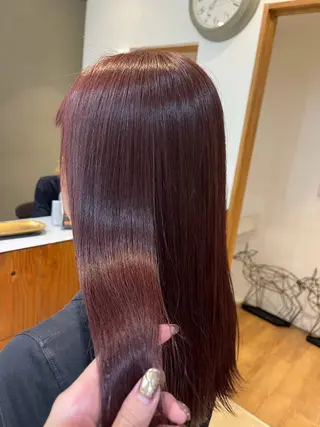 セミロング カラー 奥山 沙季(大井町)のヘアスタイル