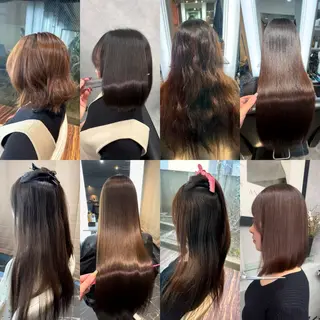 ロング 酸性ストレート 髪質改善大槻勇樹のヘアスタイル