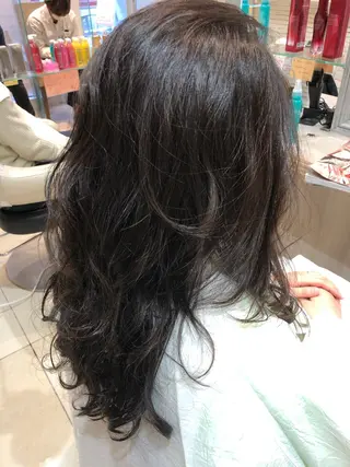 ロング カラー 似合う髪型が 分からない方へのヘアスタイル