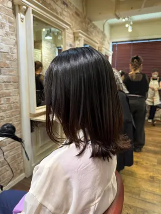 ミディアム 💙加藤 凪桜💙のヘアスタイル