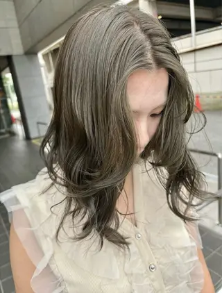 カラー レイヤー/ストレート /インナー/はるあのヘアスタイル