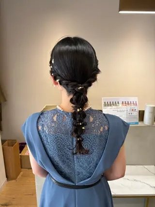 ヘアアレンジ yuka/ ヘアセットのヘアスタイル