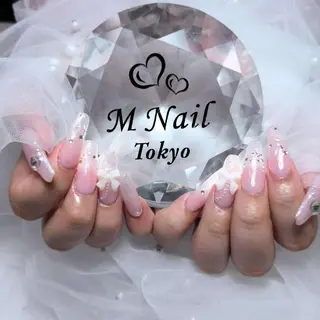 ネイル M✨ワンホン風ネイル パラジェル取扱🦋ニのネイルデザイン