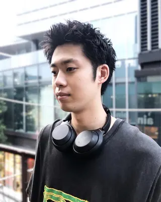 ヘアアレンジ メンズ ainico+所属・メンズ特化✂️栗原 侑也のヘアスタイル