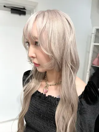ミディアム カラー HARU//原宿🤍 リピート率NO.1のヘアスタイル
