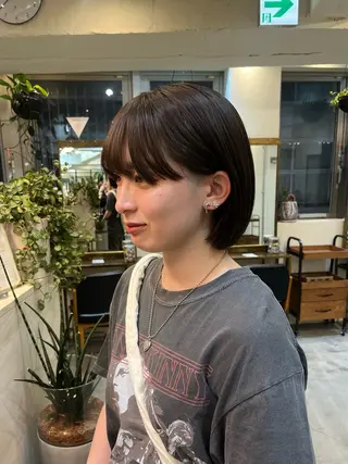 ミディアム 清野　花音/ レイヤーカットのヘアスタイル