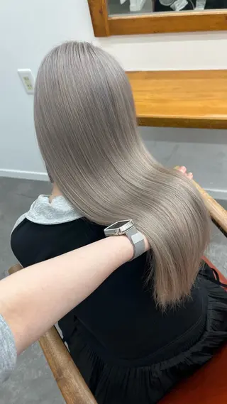 カラー 名古屋栄/ 複雑履歴   リカのヘアスタイル