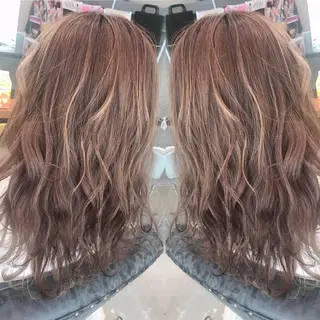 ロング カラー ✨縮毛矯正/髪質改善 錦糸町/松坂拓馬のヘアスタイル