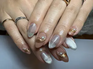 ミディアム shandy nailのネイルデザイン