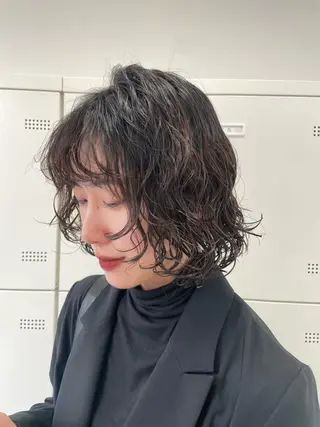 パーマ mayu/ブリーチ/ layer/似合わせのヘアスタイル