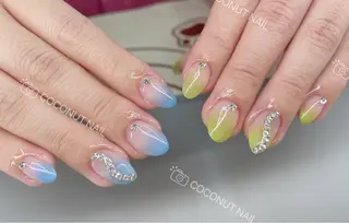 ネイル 神田 ココナッツのネイルデザイン