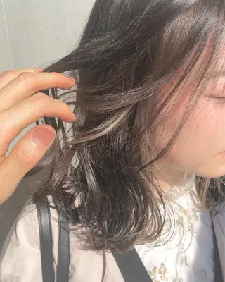 ミディアム カラー ☕️ベージュカラー 内藤光哉☕️のヘアスタイル