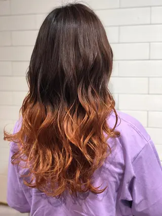 ロング 髪質改善⌇透明感 カラー⌇川上葵のヘアスタイル