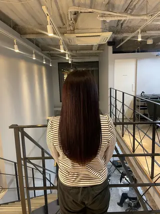 ロング カラー RIKO / ICI 伏見/カラーモデル/のヘアスタイル