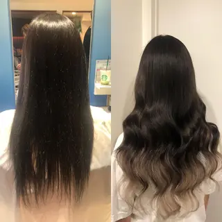 ロング カラー 🧡艶髪ちゅるん髪 🫧🧡YUKI❄️のヘアスタイル