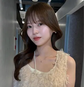 セミロング カラー risako🇰🇷 韓国ヘア/レイヤーのヘアスタイル