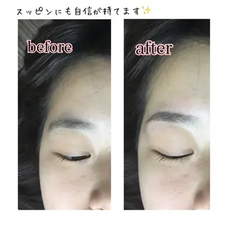 ショート ミディアム セミロング ロング カラー パーマ ヘアアレンジ ネイル マツエク・マツパ 眉毛サロン DUAL 恵比寿の眉毛・アイブロウイメージ