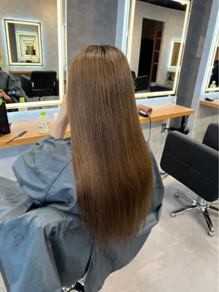 ロング カラー ヘアアレンジ メンズ 🤍透明感カラー🤍 似合わせ🤍AINEのヘアスタイル