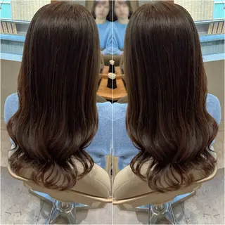 ロング カラー ヘアアレンジ 韓国hair🦋 Nanaのヘアスタイル