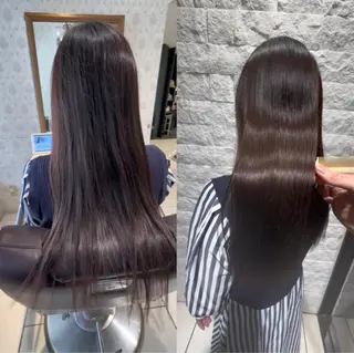 ロング カラー ✨美髪矯正の専門家✨ 髪質改善 松村のヘアスタイル