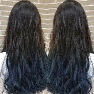 ロング カラー ヘアアレンジ 山北 咲子のヘアスタイル