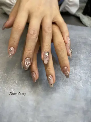 ネイル Blue daisy 栄本店のネイルデザイン