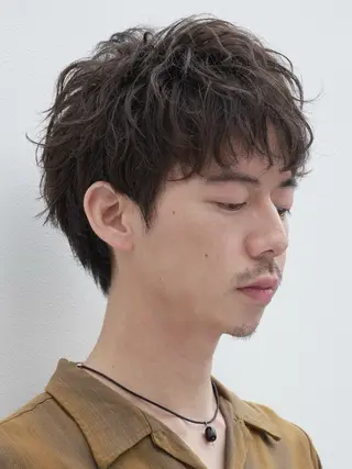 パーマ メンズ 原宿/パーマ特化/ 無料カットTOSHIのヘアスタイル