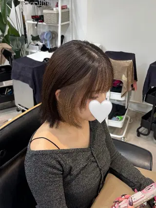 カラー ブリーチ/縮毛矯正/ モデル募集中🎀🐇のヘアスタイル