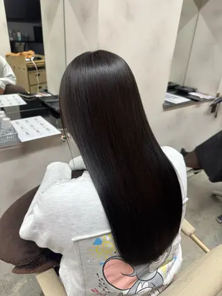 ロング パーマ 木村 蓮のヘアスタイル