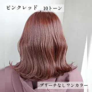 ミディアム カラー キッズ メンズ ブリーチカラー/ 美髪矯正/佐伯 駿のヘアスタイル