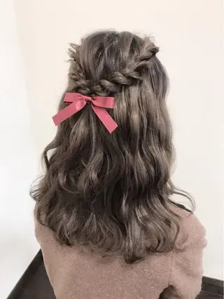 ロング ヘアアレンジ 加藤 圭悟のヘアスタイル