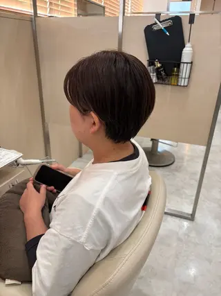 ショート adorable長岡リップス旭岡店所属・【アドラーブル】反町 萌のヘアスタイル