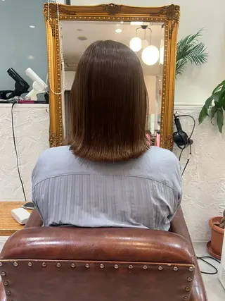 ミディアム 佐藤 あんなのヘアスタイル