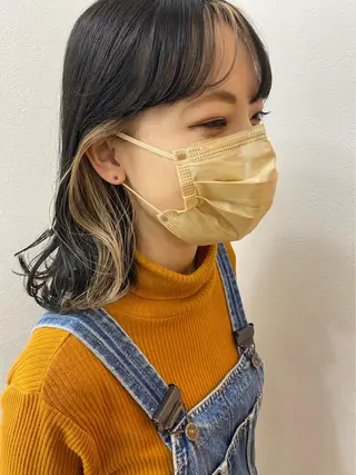 カラー 中村 彩夏のヘアスタイル