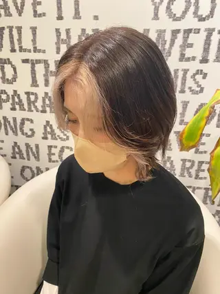 ショート カラー Lumiere 鈴木翔平のヘアスタイル