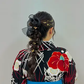 ロング FERIA かりんのヘアスタイル