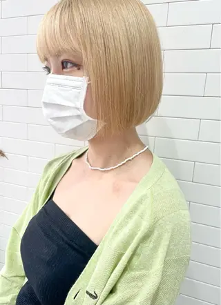 ミディアム カラー 🦋うる艶透明感ヘア 今井達也のヘアスタイル