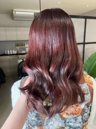 ミディアム annuy aoiのヘアスタイル