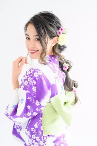 ロング ヘアアレンジ 韓国hair ·͜· watanabeのヘアスタイル